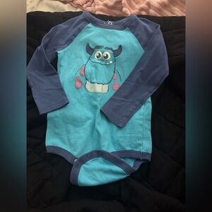 Joe Fresh Blue Monster inc Bodysuit
